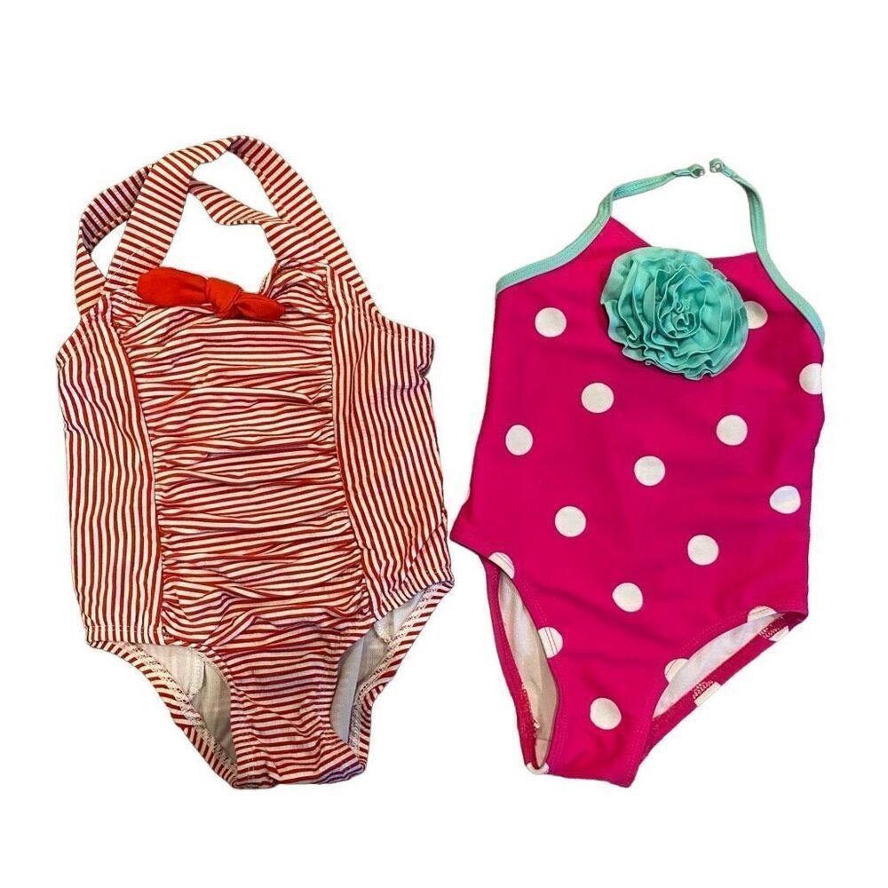 Cat & Jack Circo Swim Suit Bundle Set of Two Size 18 Months